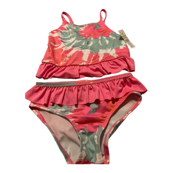 Bobby Brooks for girls size XS Pink multicolor two-piece - Picture 1 of 4